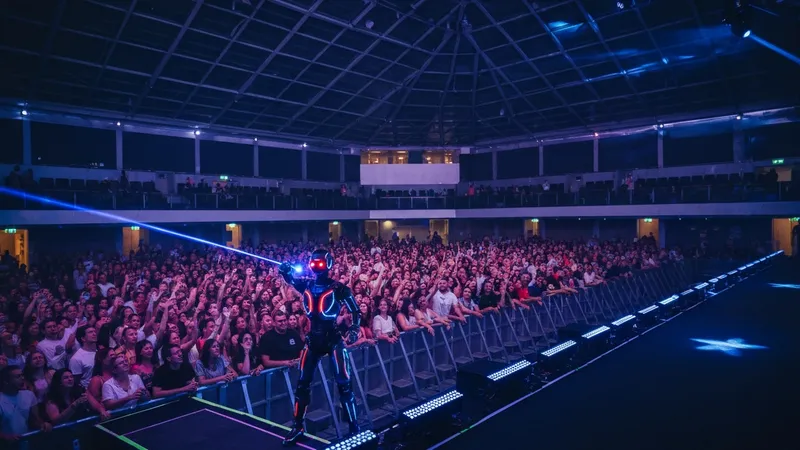 Les robots dans le secteur du divertissement